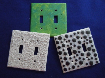how to decorate light switch plates